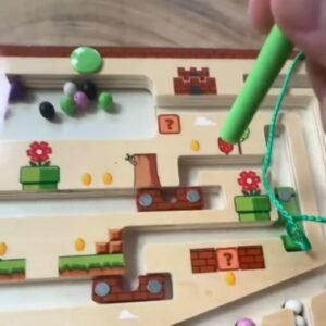 Read more about the article Colorful Learning: Magnetic Maze Toy